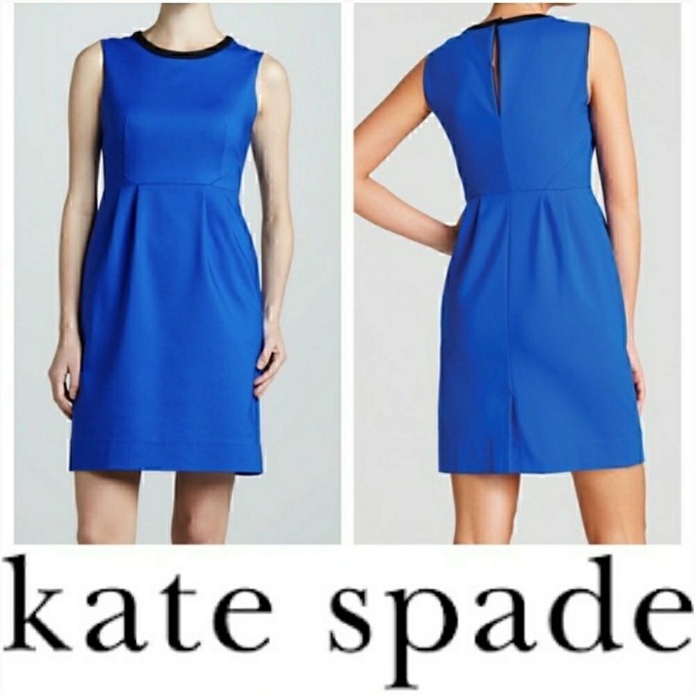 NWT Kate Spade royal blue Arie Dress 12